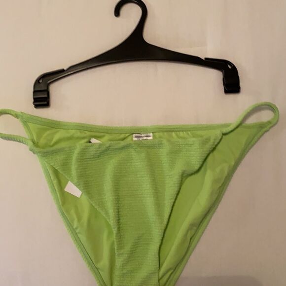 NWT Topshop Neon Green Bikini Bottoms Size 10 - Picture 6 of 10